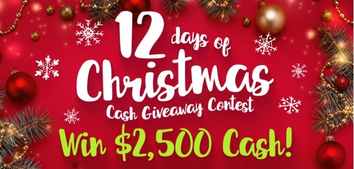 12 Days of Christmas Giveaways