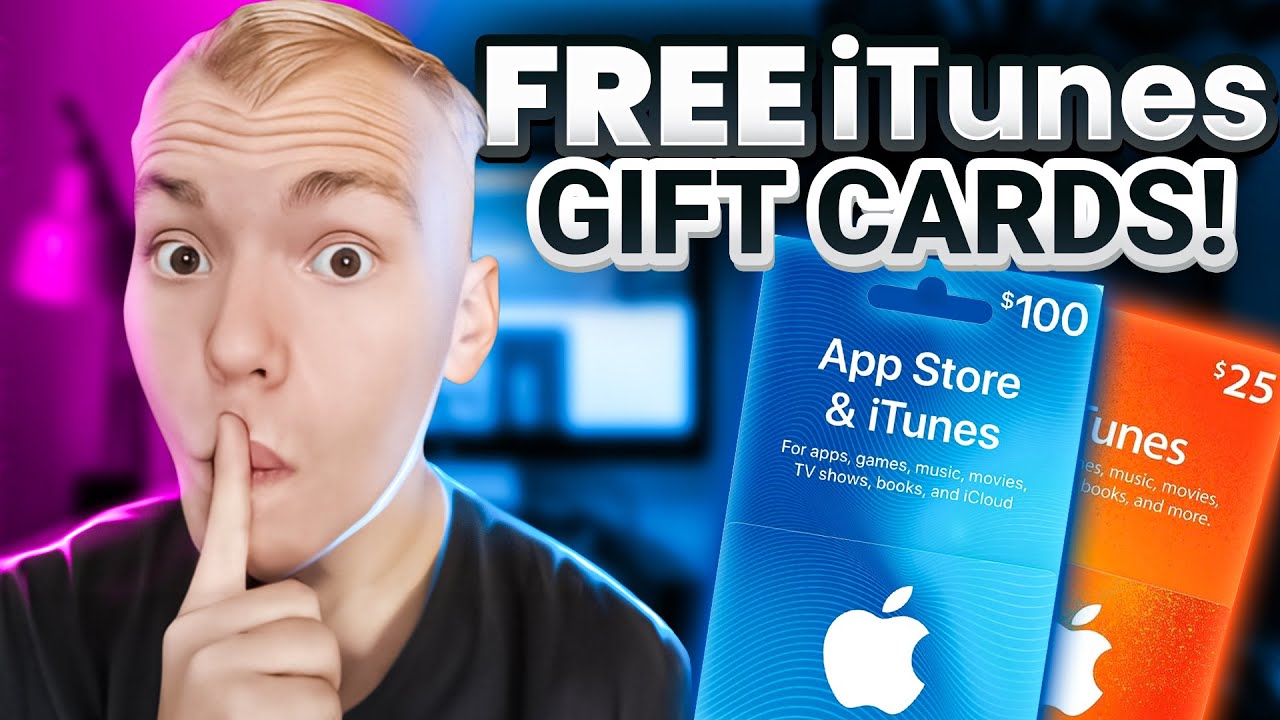 Free iTunes gift card giveaway 2025